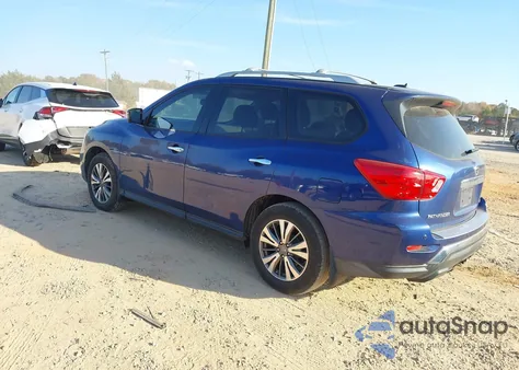 2017 Nissan Pathfinder Sl from USA, damaged, VIN 5N1DR2MM0HC684683